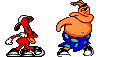 ToeJam & Earl dançando