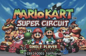 Mario Kart Super Circuit, Game Boy Advance
