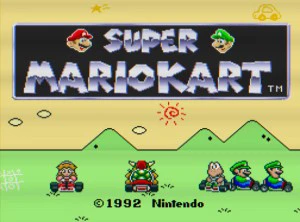 Super Mario Kart, SNES