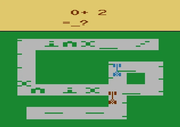 math grand prix Atari 2600