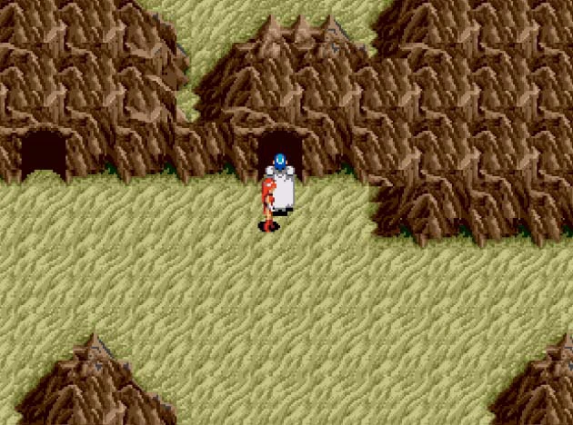 Phantasy Star III - caverna de Wren