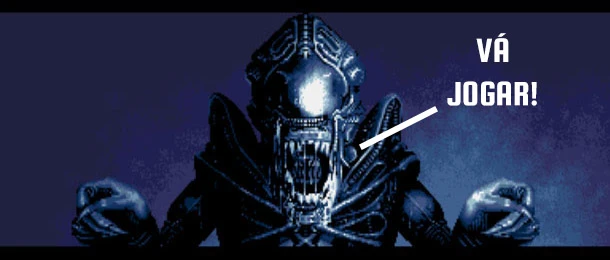 Tela de continue alien vs predator