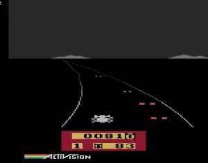 enduro atari noite