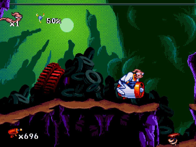 Earthworm Jim Mega Drive