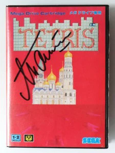 Tetris autografado