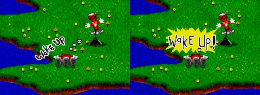 ToeJam dormindo