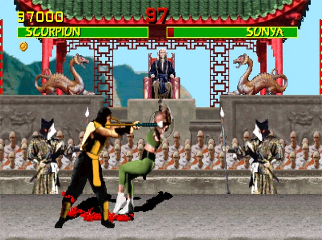Mortal Kombat (arcade) Scorpion quote