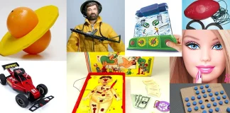 Brinquedos anos 80 banner