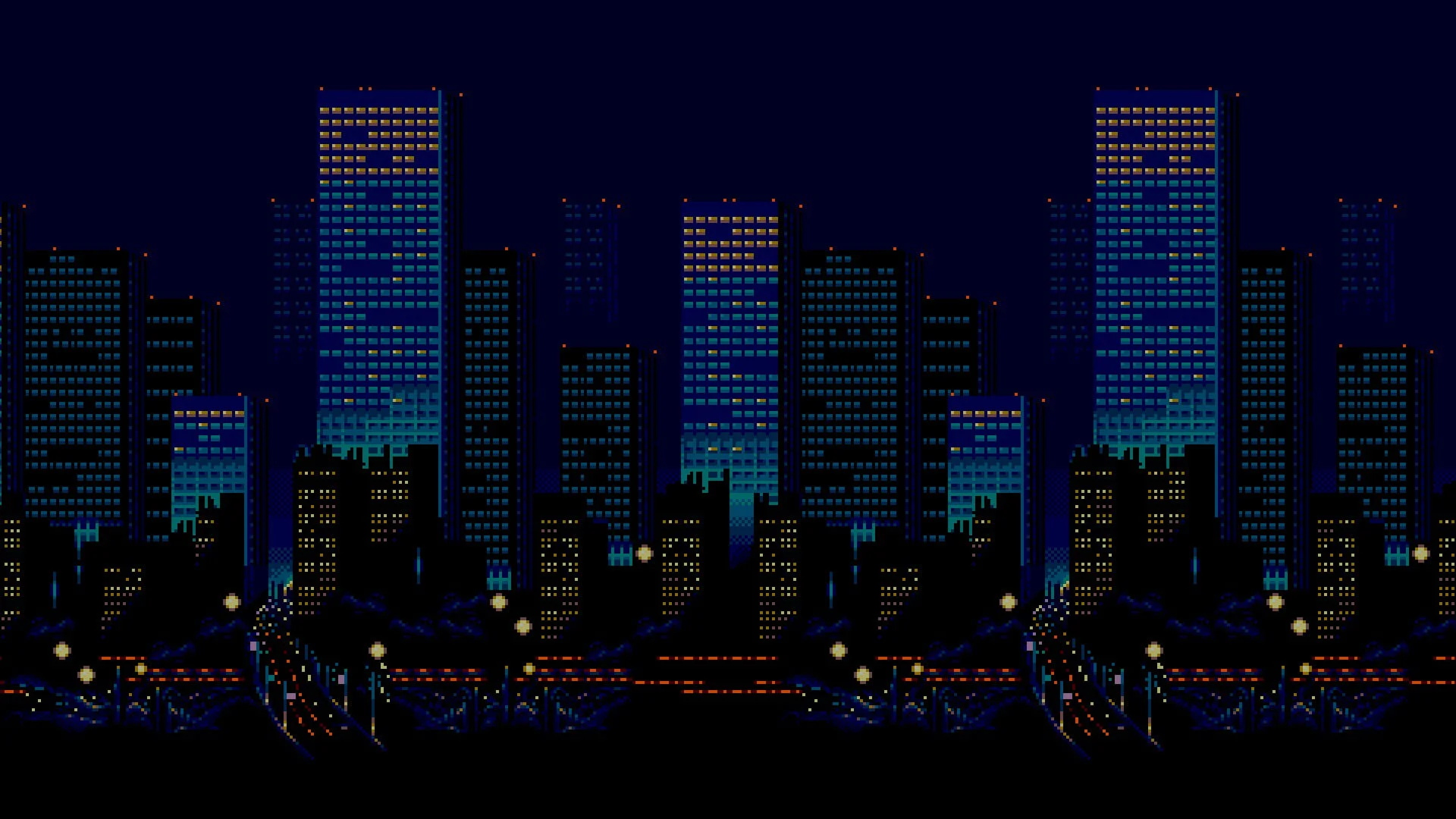 streets of rage background prédios