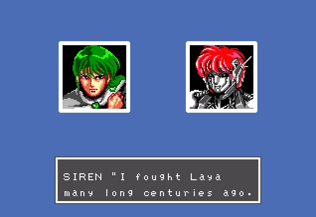 Phantasy Star III Sean e Siren