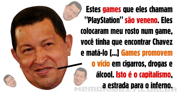 hugo chavez frase videogame