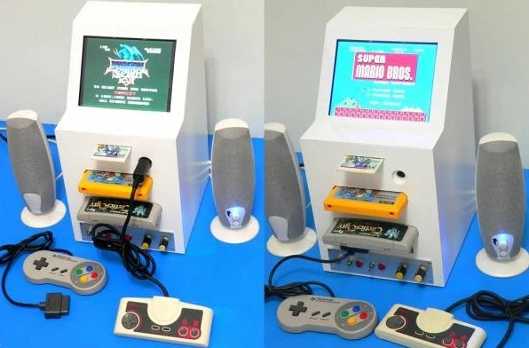 retroconsole mod PC Engine, NES e SNES