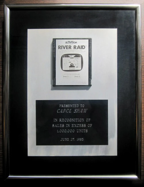 Carol Shaw cartucho de platina