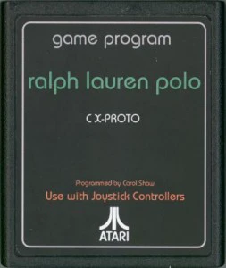 Ralph Lauren Polo Atari 2600 Prototype