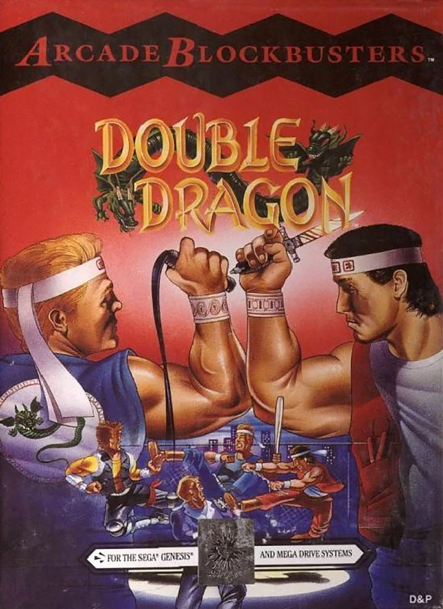 Double Dragon (Mega Drive) cover
