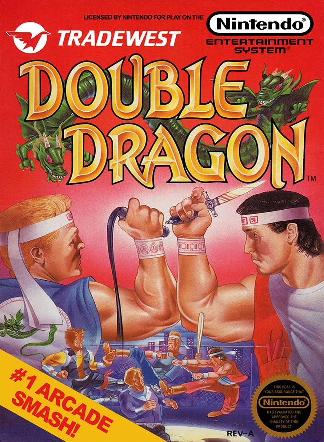 Double Dragon (NES) cover