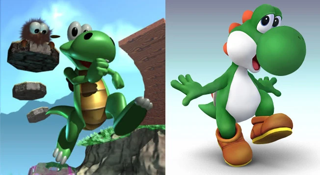 Croc e Yoshi Croc e Yoshi