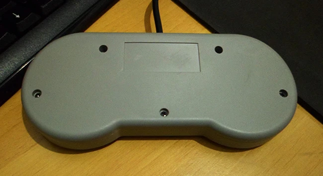 snes usb controle back