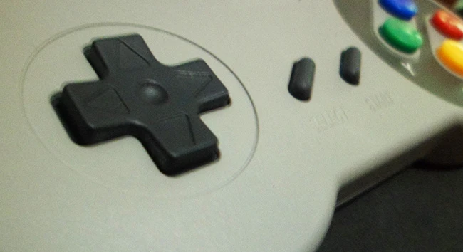 snes usb controle dpad