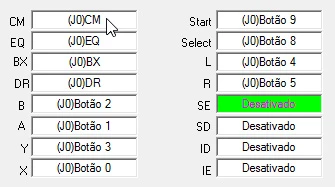 snes9x controle configurado