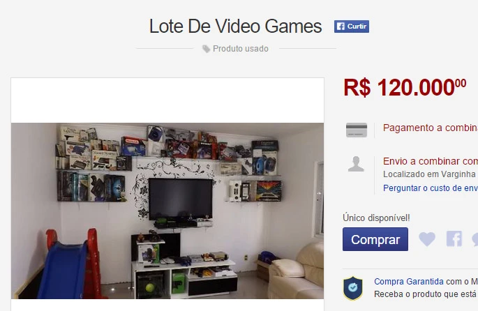 videogames colecao venda