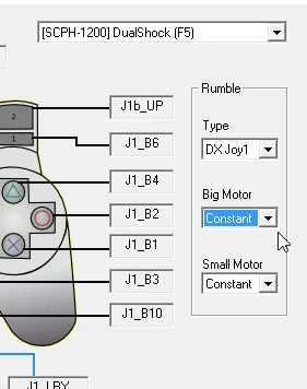 xbox controle epsx rumble