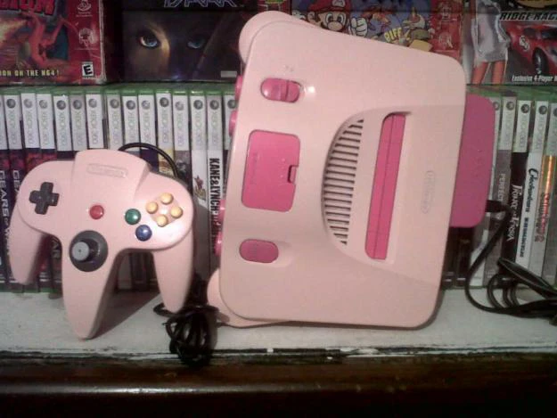 Nintendo 64 rosa