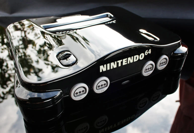 custom piano black nintendo 64 zoki64 1