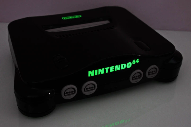custom piano black nintendo 64 zoki64 2