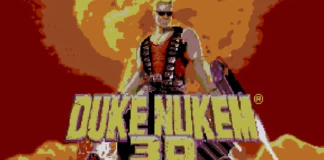 duke nukem mega drive banner