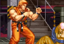 Art of Fighting art of fighting neo geo banner