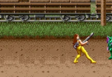 Alien Storm alien storm mega drive banner