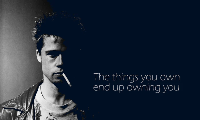tyler durden things you own