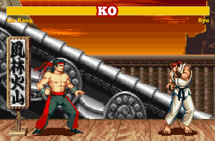 mashup_mortal kombat street fighter