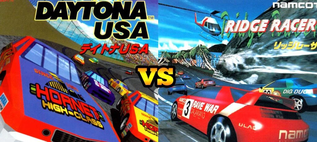ridge racer vs daytona usa