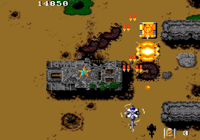 twin cobra mega drive