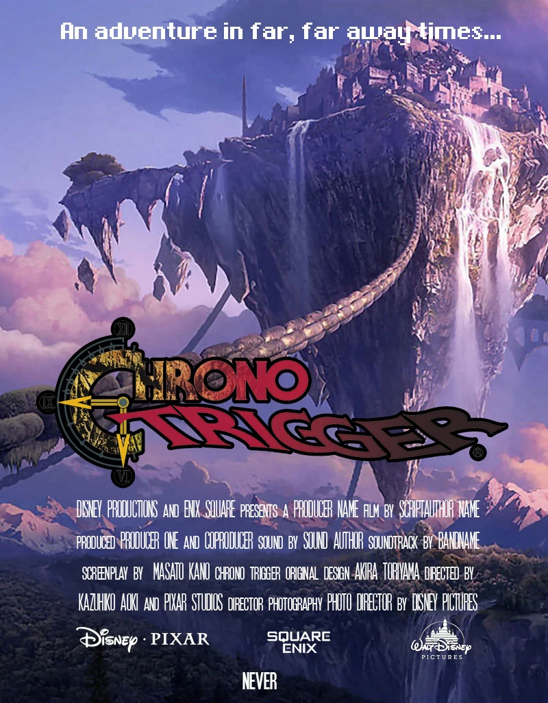 chrono trigger fictional movie poster memoriabit.com.br