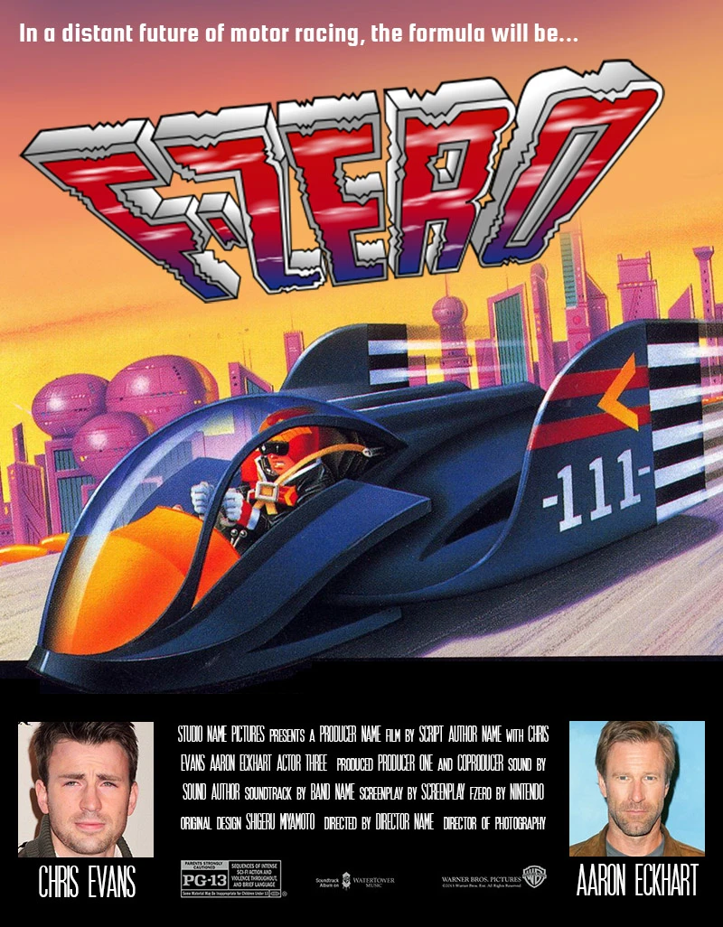 fzero the movie fake poster