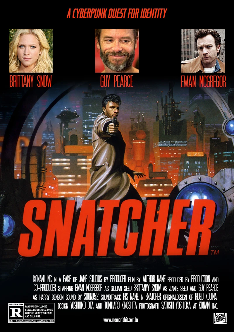 snatcher the movie fake