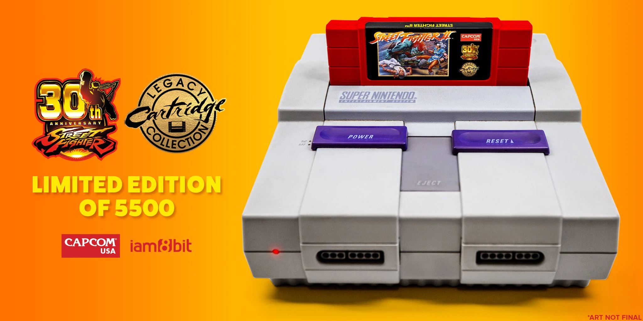 Street Fighter II SNES relançamento