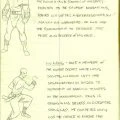 Esboços do descartado personagem Rokuro, e uma das versões possíveis de Liu Kang.