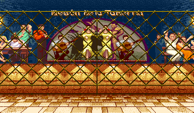 Cenário de Vega em Street Fighter II - The World Warrior