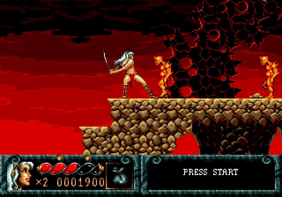 Blades of Vengeance Mega Drive