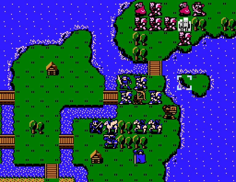 Fire Emblem: Shadow Dragon and the Blade of Light no NES