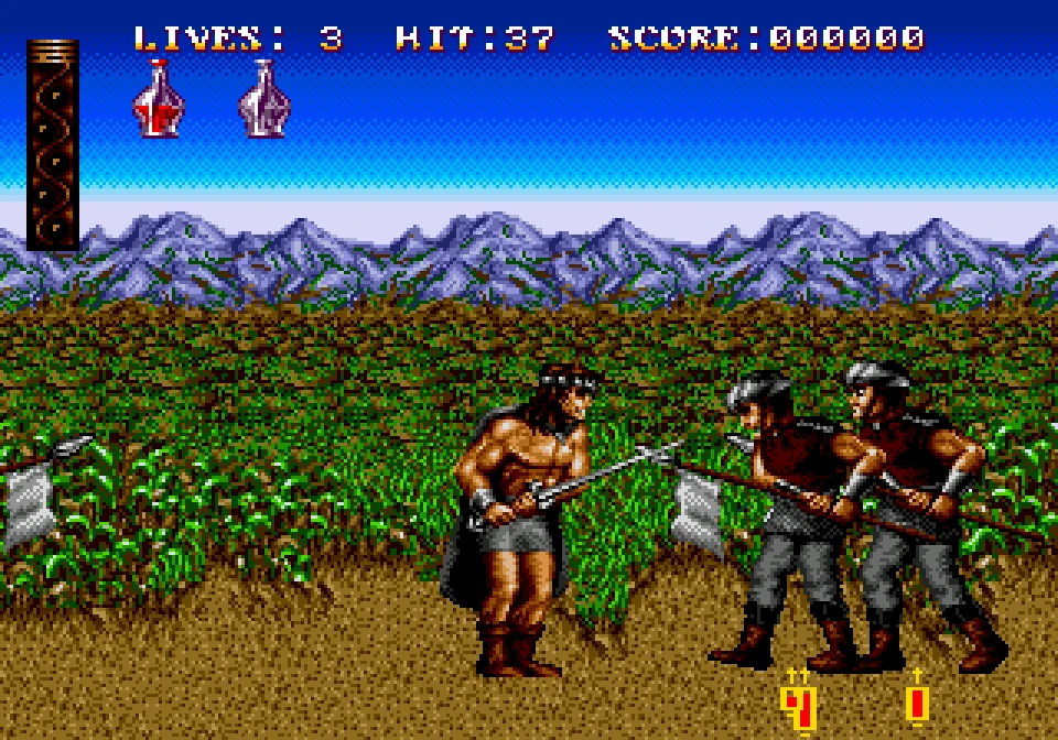 Sword of Sodan no Mega Drive