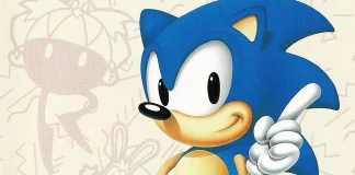Sonic the Hedgehog sonic hedgehog mega drive banner