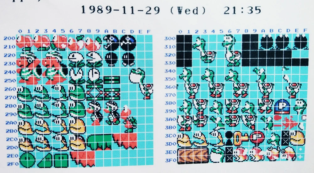 Super Mario World Early Yoshi proto