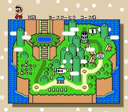 Super Mario World Super Mario Bros. mapa