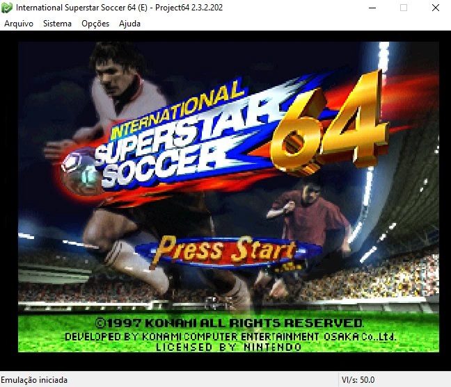 project64 rodando