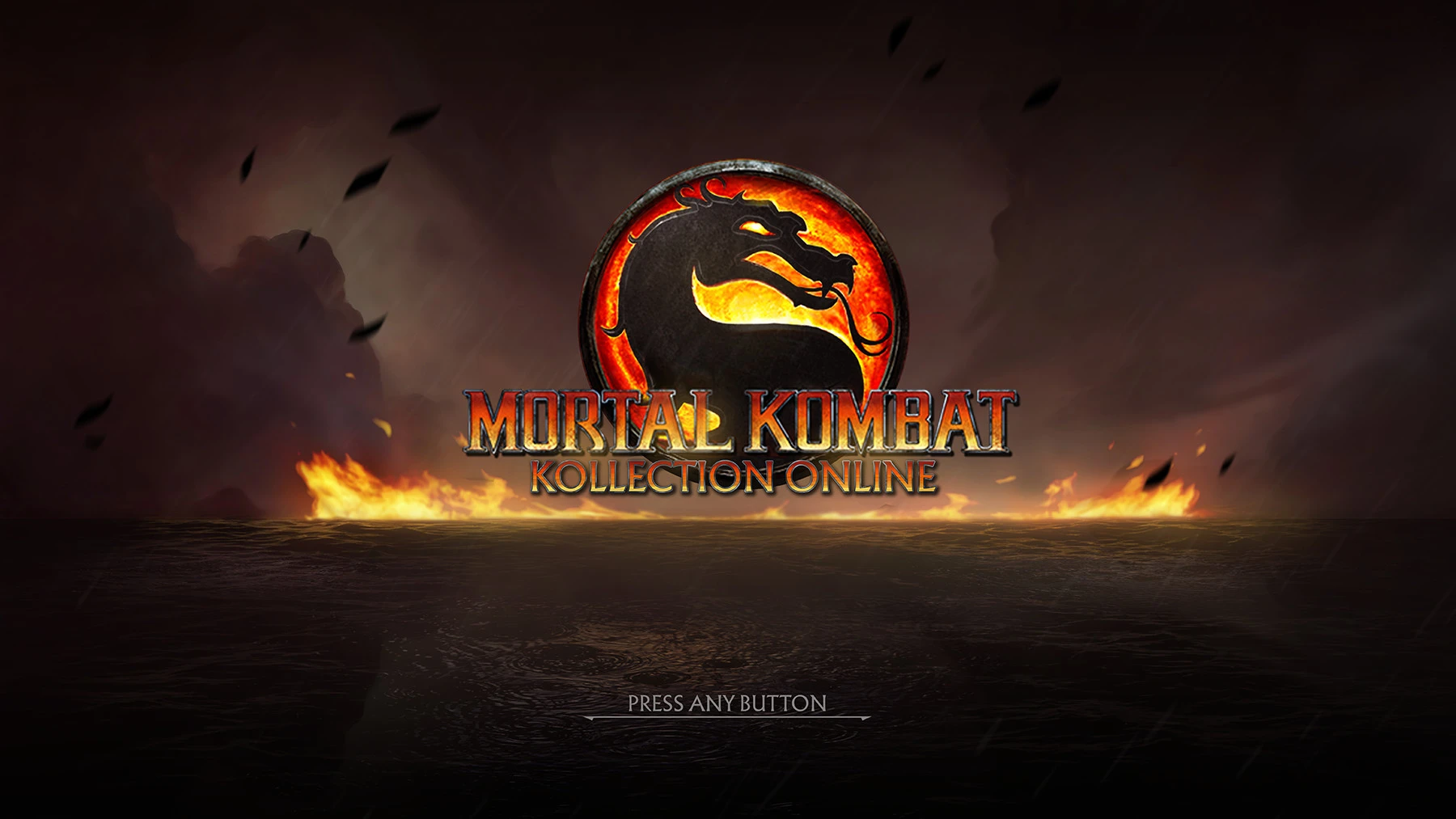 mortal kombat remastered tela titulo proto